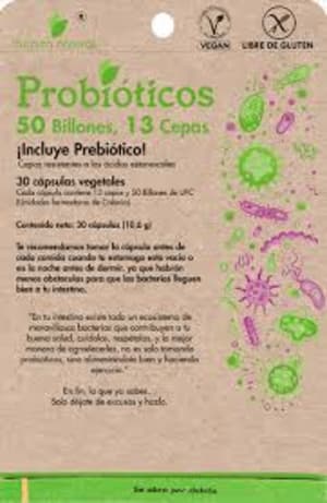Probioticos 50 Billones 13 Cepas x 30 Cápsulas Dulzura Natural
